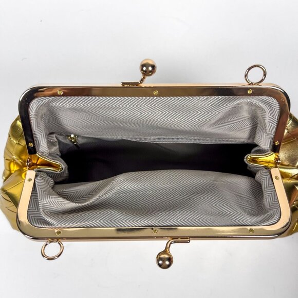 Verano Hill Valentina Cross Chained Crossbody Bag – Gold - Picture 6 of 6